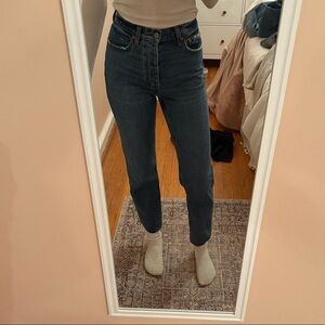Abercrombie High Rise Dad Jeans